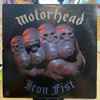 Motörhead  Iron Fist (Vinyl) (Used) – Trusty Spot Records & Tees